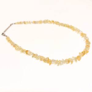 Citrin fűzött nyaklánc