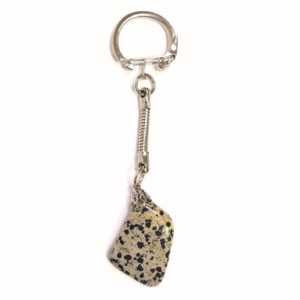 Dalmata jáspis kulcstartó 02