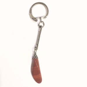 Vörös jáspis kulcstartó 01