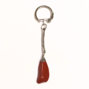 Vörös jáspis kulcstartó 01