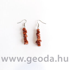 Napkő fűzött fülbevaló