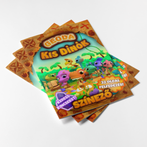 Kis Dínók Színező